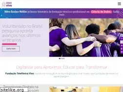 Sites similar to fundacaotelefonicavivo.org.br