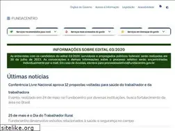 Sites similar to fundacentro.gov.br