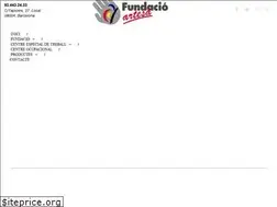 Sites similar to fundacioartesa.org