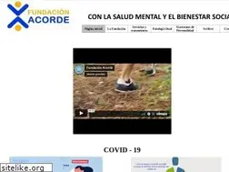 Sites similar to fundacionacorde.com