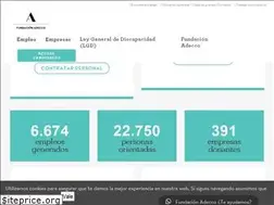 Sites similar to fundacionadecco.org