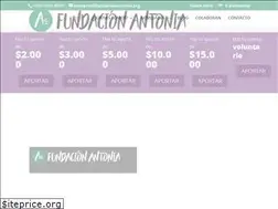 Sites similar to fundacionantonia.org
