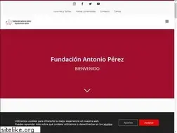 Sites similar to fundacionantonioperez.es