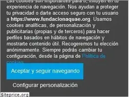 Sites similar to fundacionaquae.org