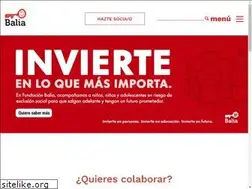 Sites similar to fundacionbalia.org