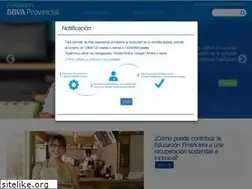 Sites similar to fundacionbbvaprovincial.com