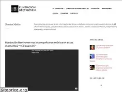 Sites similar to fundacionbeethoven.org