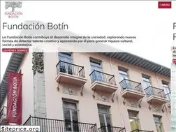 Sites similar to fundacionbotin.org