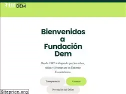 Sites similar to fundaciondem.cl