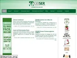 Sites similar to fundaciongeiser.org