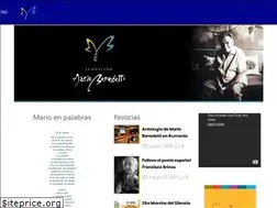 Sites similar to fundacionmariobenedetti.org