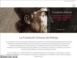 Sites similar to fundacionnebrija.org