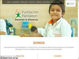 Sites similar to fundacionpantaleon.org