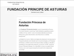 Sites similar to fundacionprincipedeasturias.org