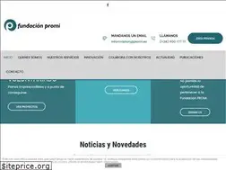 Sites similar to fundacionpromi.es