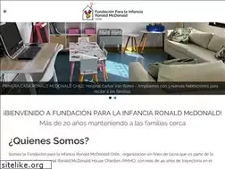 Sites similar to fundacionronald.cl