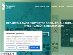 Sites similar to fundacionsando.com