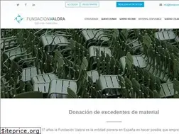 Sites similar to fundacionvalora.org