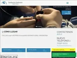 Sites similar to fundacionzambrano.org