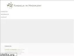 Sites similar to fundacjaimmagdaleny.pl