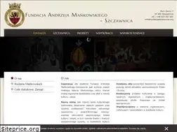 Sites similar to fundacjaszczawnica.org