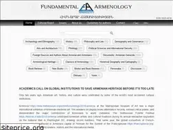 Sites similar to fundamentalarmenology.am