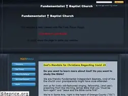 Sites similar to fundamentalistbaptistchurch.org