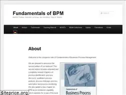 Sites similar to fundamentals-of-bpm.org