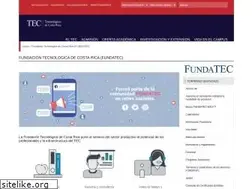 Sites similar to fundatec.ac.cr