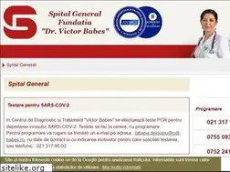Sites similar to fundatia-victor-babes.ro