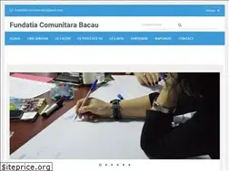 Sites similar to fundatiacomunitarabacau.ro