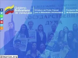Sites similar to fundayacucho.gob.ve