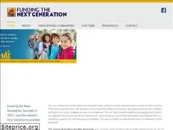 Sites similar to fundingthenextgeneration.org
