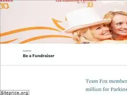 Sites similar to fundraise.michaeljfox.org