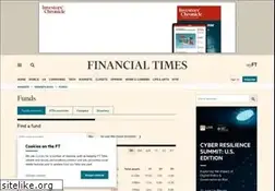 Sites similar to funds.ft.com