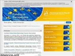 Sites similar to fundusze20072013.malopolska.pl