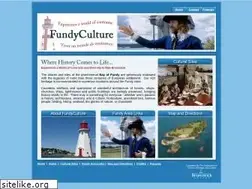 Sites similar to fundyculture.ca