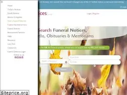 Sites similar to funeral-notices.co.uk