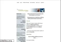 Sites similar to funeral-poems.com