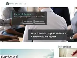 Sites similar to funeralbasics.org
