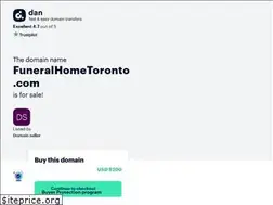 Sites similar to funeralhometoronto.com