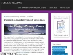Sites similar to funeralreadings.net