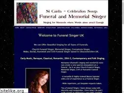 Sites similar to funeralsinger.net