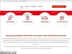 Sites similar to funerariasperu.com