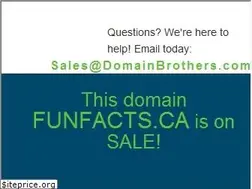 Sites similar to funfacts.ca