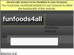 Sites similar to funfoods4all.co.uk