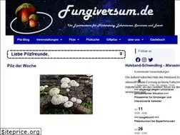Sites similar to fungiversum.de