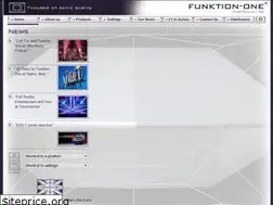 Sites similar to funktion-one.com.au