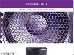 Sites similar to funktion-one.ru