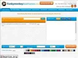 Sites similar to funkymonkeyboatnames.co.uk